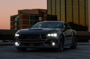 Ford Mustang Fog Light Kit - Front - Diode Dynamics - Elite Series Add-On - White - 2024+